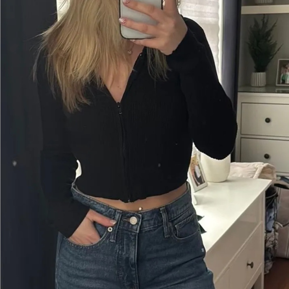 Zip-Up Sweater